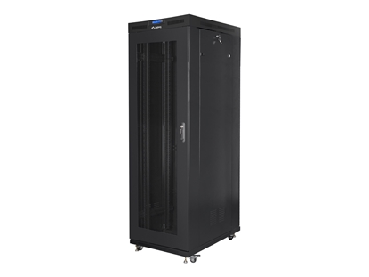 Изображение Lanberg 19" 37U 800X1000 SCHWARZ LCD PERFORIERTE TÜR RACK EI