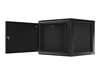 Picture of Lanberg 19" 9U 600X600 SCHWARZ METALLTÜR RACK EINBAUSCHRANK
