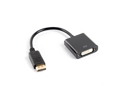 Attēls no Lanberg Adapter Dual Link DisplayPort 1.2 to DVI-I | AD-0007-BK