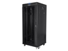 Picture of LANBERG rack cabinet 27U 600x600 glass