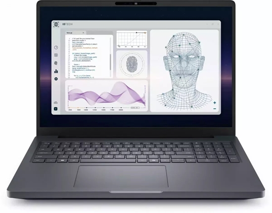 Picture of Laptop Dell Laptop Pro Max 16 Plus MB16250 Win11 Pro U7-265HX|32GB|1TB|Nvidia RTX PRO 1000 Blackwell 8GB GDDR7|FgrPr & SmtCd |Cam|WLAN + BT|16.0 FHD|Backlit