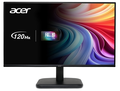 Attēls no LCD Monitor|ACER|24"|Business|Tilt|Matte|Panel IPS|1920x1080|16:9|120 Hz|4 ms|Colour Black|UM.KE1EE.G01