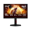Picture of LCD Monitor|AOC|23.8 "|1920 x 1080 pixels|Full HD|Native aspect ratio 16:9|LED|Flat|24G4ZR
