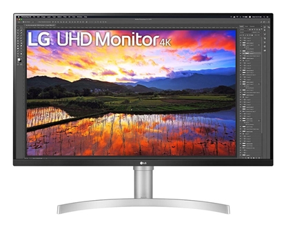 Attēls no LCD Monitor|LG|32UN650K-W|31.5"|4K|Panel IPS|3840x2160|16:9|5 ms|Speakers|Height adjustable|Tilt|32UN650K-W