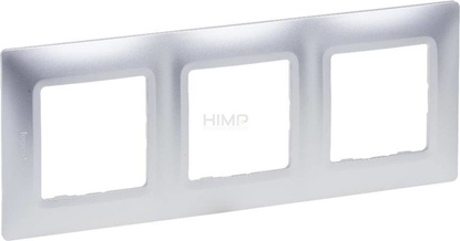 Изображение Legrand Niloe Selection Ramka potrójna aluminium 762013
