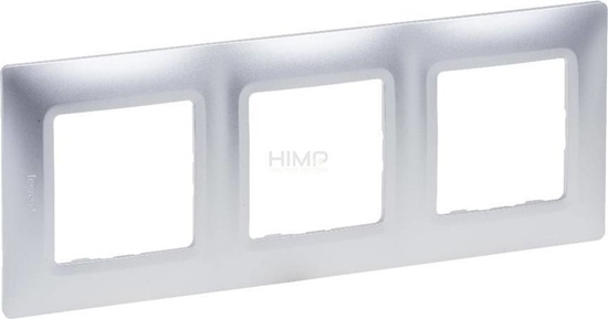 Picture of Legrand Niloe Selection Ramka potrójna aluminium 762013