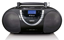 Attēls no Radio uztvērējs Lenco SCD-6900BK Portable DAB+ FM Radio CD Cassette and Bluetooth