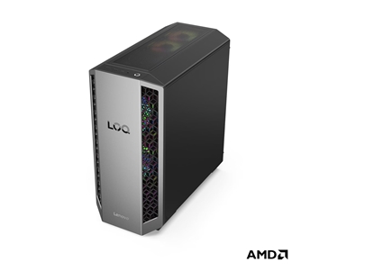 Picture of Lenovo LOQ | 26ADR10 | Desktop | Tower | AMD Ryzen 7 | 8745HX | 32 (2x16GB) GB | SO-DIMM DDR5 | 1000 GB | NVIDIA GeForce RTX 5060 Ti | No Optical drive | No keyboard | Windows 11 Home | Warranty 24 month(s)