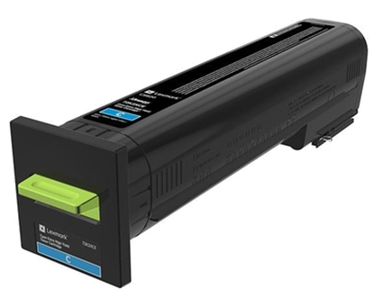 Изображение Lexmark 72K2XCE toner cartridge 1 pc(s) Original Cyan