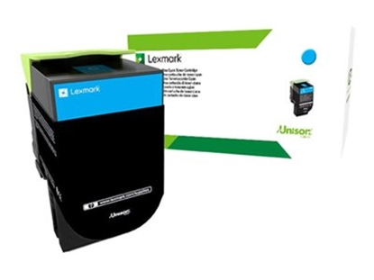 Изображение Lexmark 80C2HCE toner cartridge 1 pc(s) Original Cyan