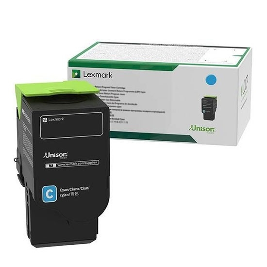 Picture of Lexmark C242XC0 toner cartridge 1 pc(s) Original Cyan