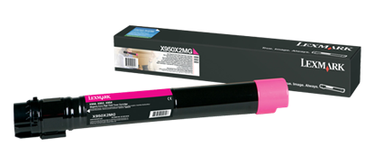 Изображение Lexmark X950X2MG toner cartridge 1 pc(s) Original Magenta