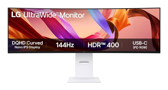Picture of LG LCD MonitorLG49 "5120 x 1440 pixelsDual QHDNative aspect ratio 32:9LEDCurved49U950A-W (Boj. iepak.)