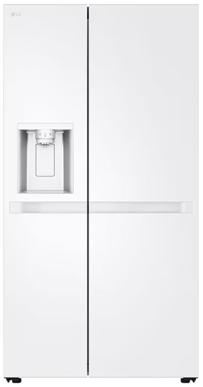 Picture of LG Refrigerator | GSLC40SWPE | Energy efficiency class E | Free standing | Side by side | Height 179 cm | Fridge net capacity 417 L | Freezer net capacity 221 L | Display | 36 dB | White