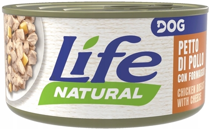 Attēls no Life Pet Care LIFE DOG pusz.90g CHICKEN + CHEESE  /24