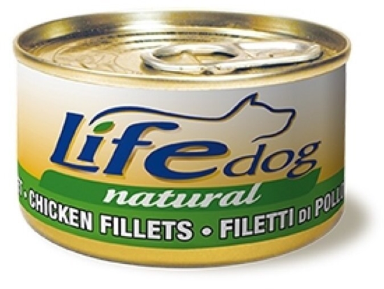 Picture of Life Pet Care LIFE DOG pusz.90g CHICKEN FILLETS   /24