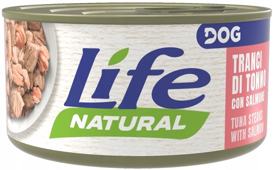 Picture of Life Pet Care LIFE DOG pusz.90g TUNA CHUNK + SALMON      /24