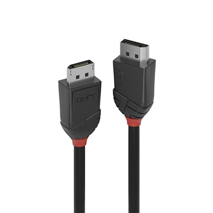 Attēls no Lindy 3m DisplayPort 1.2 Cable, Black Line