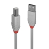 Picture of Lindy 5m USB 2.0 Type A to B Cable, Anthra Line, grey