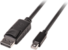 Picture of Lindy Mini DP to DP cable, black 5m