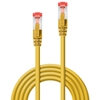 Picture of Lindy Rj45/Rj45 Cat6 2m networking cable Yellow S/FTP (S-STP)