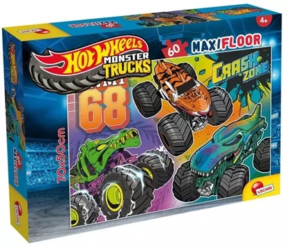 Изображение Lisciani LISCIANI PUZZLE HOT WHEELS MAXIFLOOR 60