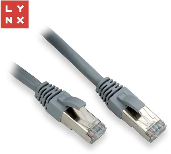 Picture of Lynx CS LYNX FTP patch kabel Cat6, PVC, 0,3m, edý (balení obsahuje 10ks)