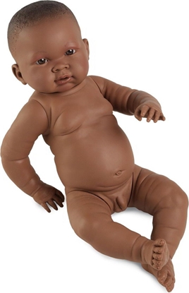 Picture of Llorens Lalka bobas chopiec Noe 45 cm bez ubranka ciemnoskóry (45003)