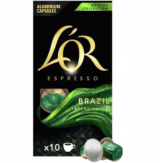 Изображение LOR Kapsuki do Nespresso L'OR Espresso Brazil 10 szt.
