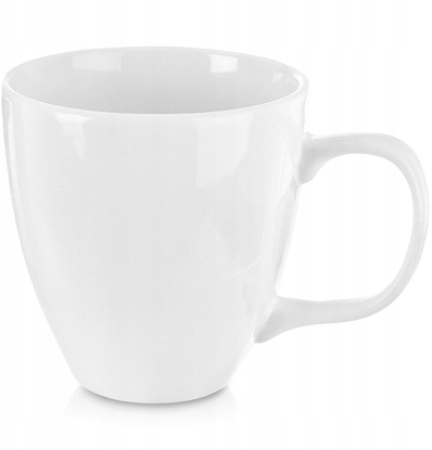 Picture of Lumarko Kubek porcelanowy do kawy herbaty biay MONA 400 ml ORION 129613