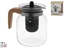 Picture of Lumarko Szklany czajnik z drewnian rczk 1 5 l 17 5 x 17 x 12 cm KITCHEN&GO 8445393418353 (8445393418353)