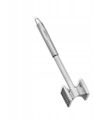 Изображение Maestro Tuczek do misa dwustronny metalowy motek rozbijak srebrny MAESTRO MR-1714-NEW