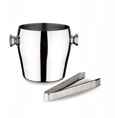 Изображение Maestro Wiaderko wiadro do lodu butelek 2.0L metalowe cooler MAESTRO MR-1689