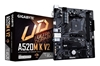 Изображение Mainboard|GIGABYTE|AMD A520|SAM4|Micro-ATX|Memory DDR4|Memory slots 2|1xPCI-Express 3.0 1x|1xPCI-Express 3.0 16x|1xM.2|1x15pin D-sub|1xHDMI|2xUSB 2.0|4xUSB 3.2|1xPS/2|1xRJ45|3xAudio port|A520MKV21.1