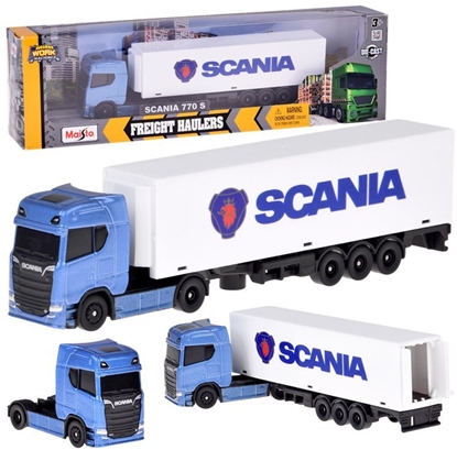 Attēls no Maisto Licencjonowane Auto Metalowe Cignik SCANIA 770S + Naczepa ZA5965 EDUKAMP