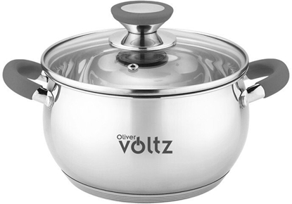 Attēls no Maku Katls Voltz OV51210N20 20 cm/3 5 l szare uchwyty stal nierdzewna 5V1210N20G (3800237040827)