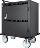Picture of Manhattan Charging Cabinet/Cart via USB-C x32 Devices, Trolley, Power Delivery 18W per port (576W total), Suitable for iPads/other tablets/phones/smaller chromebooks, Bays 330x22x235mm, Device charging cables not included, Lockable (PIN code), EU & UK pow