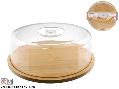 Изображение Maselniczka Lumarko Siera naczynie 28 cm bambusowy 9 5 x 28 x 28 cm KITCHEN&GO 8445393407678 (8445393407678)
