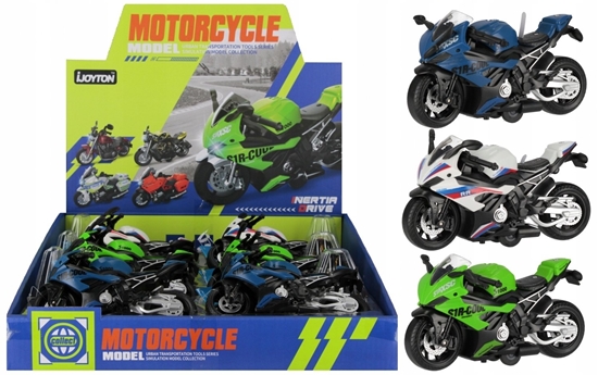 Picture of Mega Creative MOTOCYKL DZ/SW P/B 15CM MIX3 MC DISP 6/30/60