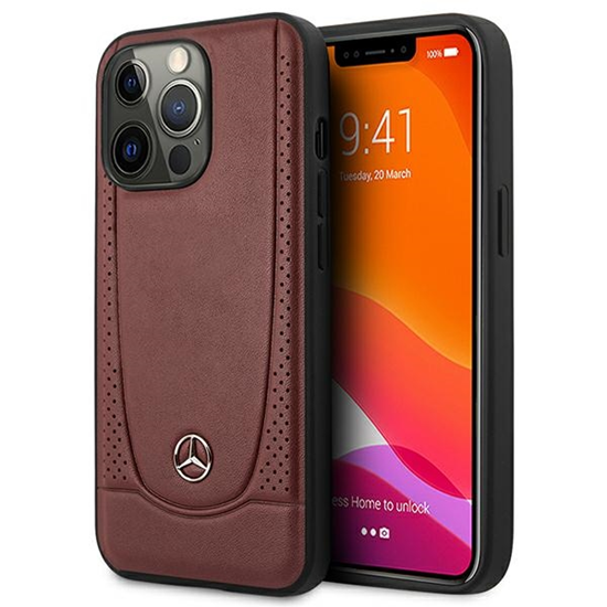 Picture of Mercedes MEHCP14LARMRE iPhone 14 Pro 6,1" czerwony