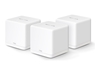 Изображение Mercusys | AX1500 Whole Home Mesh WiFi 6 System | Halo H60X (3-pack) | 802.11ax | 10/100/1000 Mbit/s | Ethernet LAN (RJ-45) ports 1 | Mesh Support Yes | MU-MiMO Yes | No mobile broadband