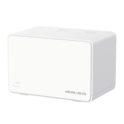 Picture of Mercusys | AX3000 Whole Home Mesh WiFi 6 System | Halo H80X (1-pack) | 802.11ax | Ethernet LAN (RJ-45) ports 3 | Mesh Support Yes | MU-MiMO No | No mobile broadband