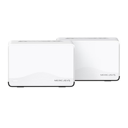 Attēls no Mercusys | BE3600 Whole Home Mesh Wi-Fi 7 System | Halo H27BE (2-pack) | 802.11ax | Ethernet LAN (RJ-45) ports 1 | Mesh Support Yes | MU-MiMO No | No mobile broadband