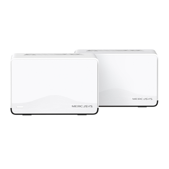 Изображение Mercusys | BE3600 Whole Home Mesh Wi-Fi 7 System | Halo H27BE (2-pack) | 802.11ax | Ethernet LAN (RJ-45) ports 1 | Mesh Support Yes | MU-MiMO No | No mobile broadband