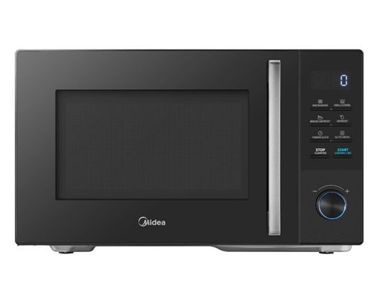 Изображение Midea Microwave oven | MMO-AG25VB(BK) | Free standing | 900 W | 25 L | Grill | Black