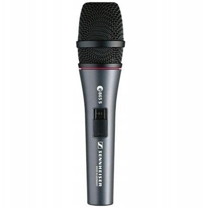 Picture of Mikrofon Sennheiser Sennheiser E865-S - Mikrofon pojemnociowy wokalny  superkardioidalny z wycznikiem