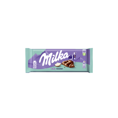 Attēls no Milka šokolāde Bubbly Coconut 97g