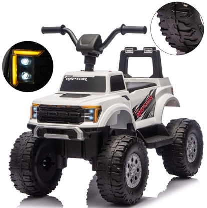 Изображение Milly Mally Milly Mally Pojazd na akumulator Ford F-150 Raptor White EDUKAMP