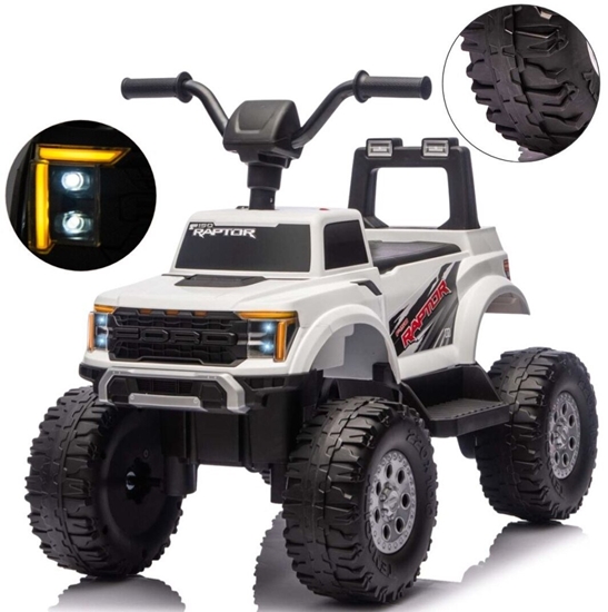 Picture of Milly Mally Milly Mally Pojazd na akumulator Ford F-150 Raptor White EDUKAMP