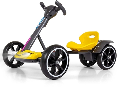 Изображение Milly Mally Milly Mally Pojazd na akumulator Gokart Bolt Yellow EDUKAMP